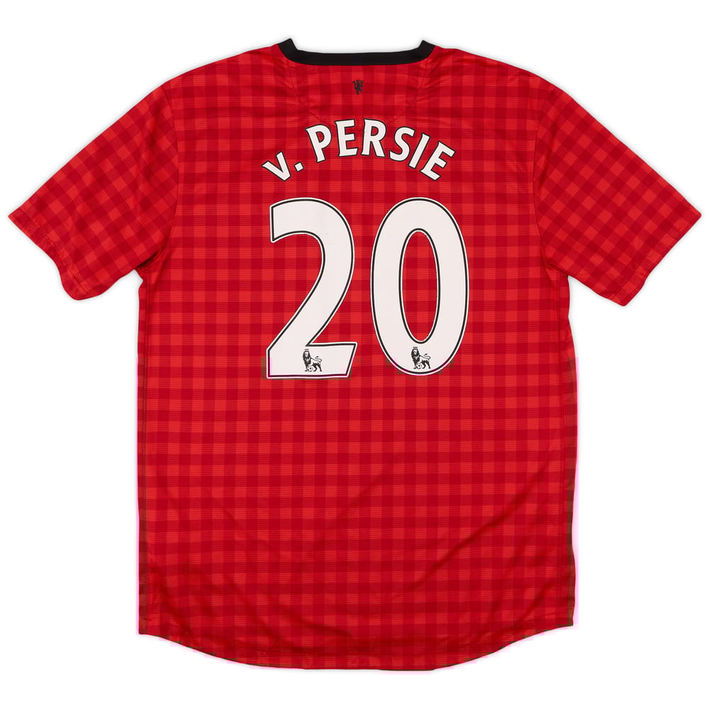 2012-13 Manchester United Home Shirt v. Persie #20 - 6/10 - (L)
