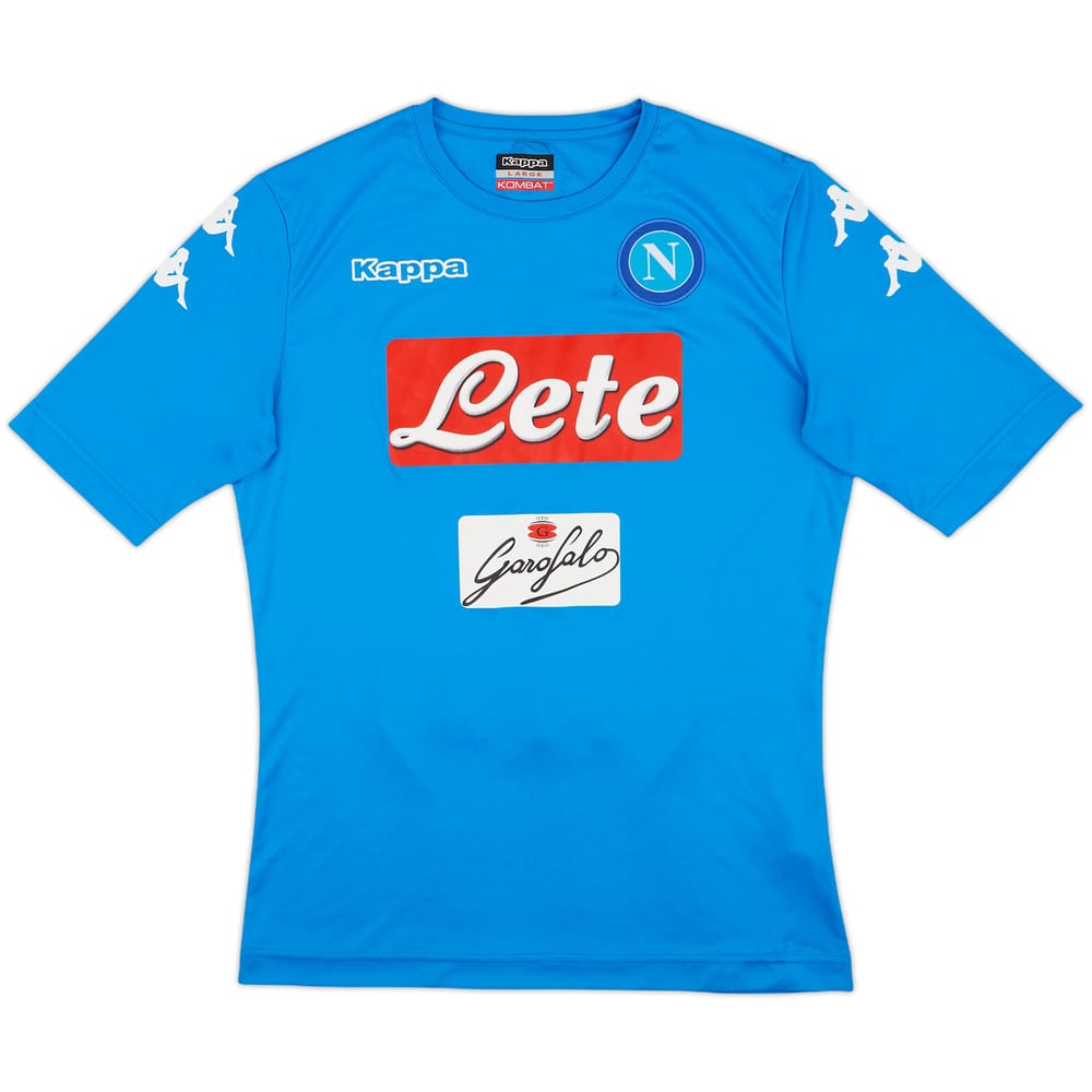 2016-17 Napoli Home Shirt - 7/10 - (L)