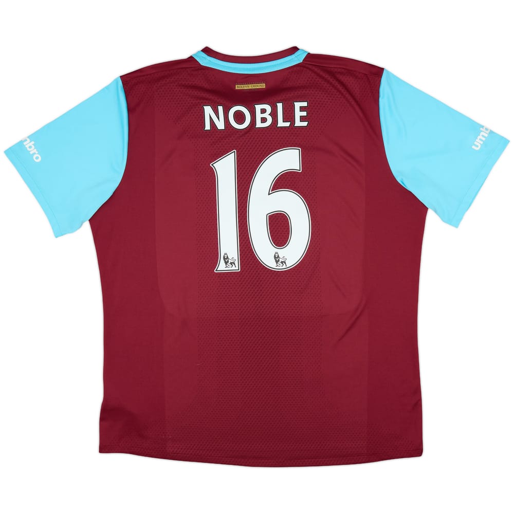 2015-16 West Ham 'Boleyn' Home Shirt Noble #16 - 8/10 - (XXL)