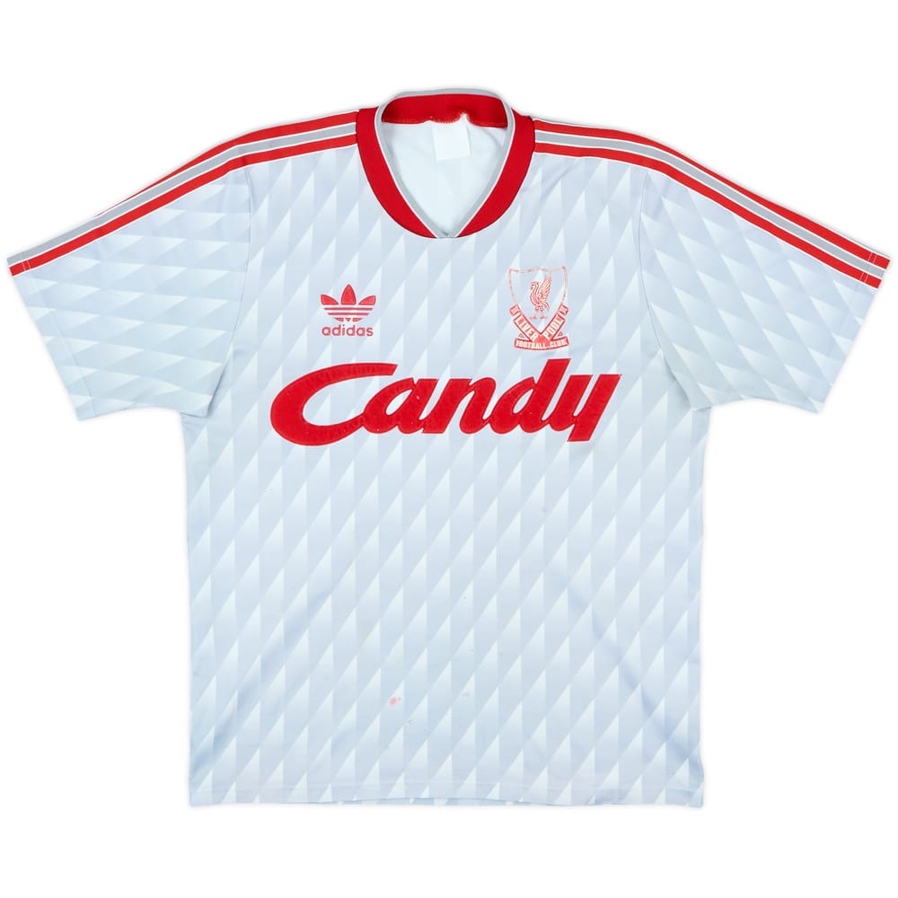 1989-91 Liverpool Away Shirt - 6/10 - (S)
