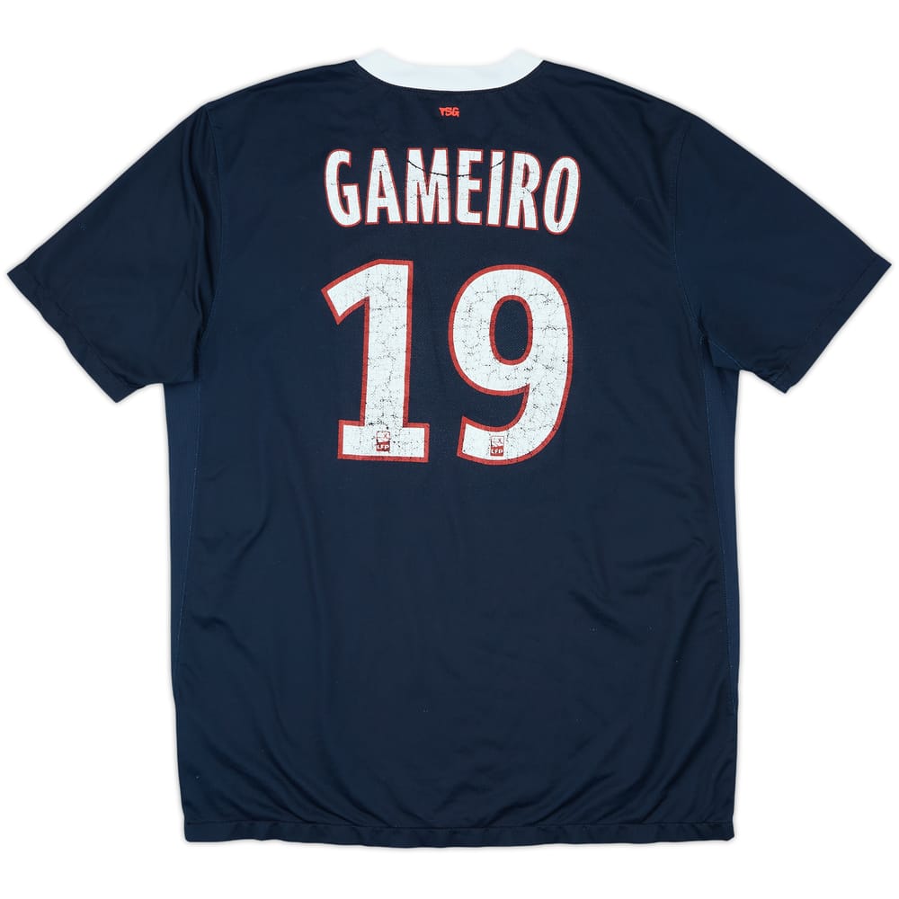 2011-12 Paris Saint-Germain Home Shirt Gameiro #19 - 4/10 - (L)