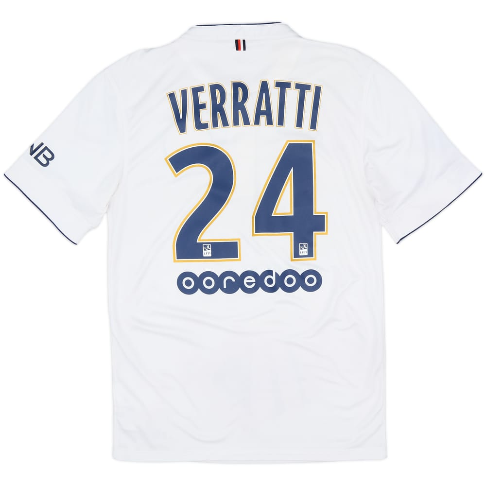 2014-15 Paris Saint-Germain Away Shirt Verratti #24 - 8/10 - (S)