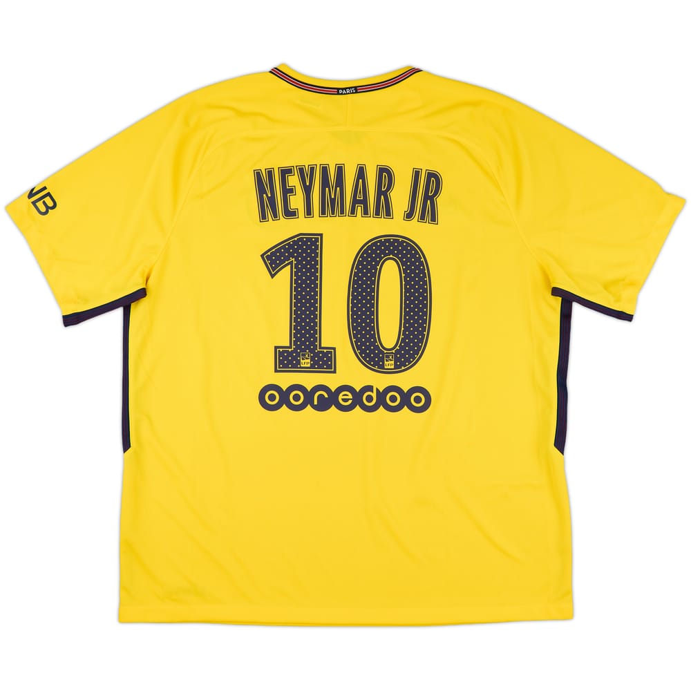 2017-18 Paris Saint-Germain Away Shirt Neymar Jr #10 - 10/10 - (XXL)