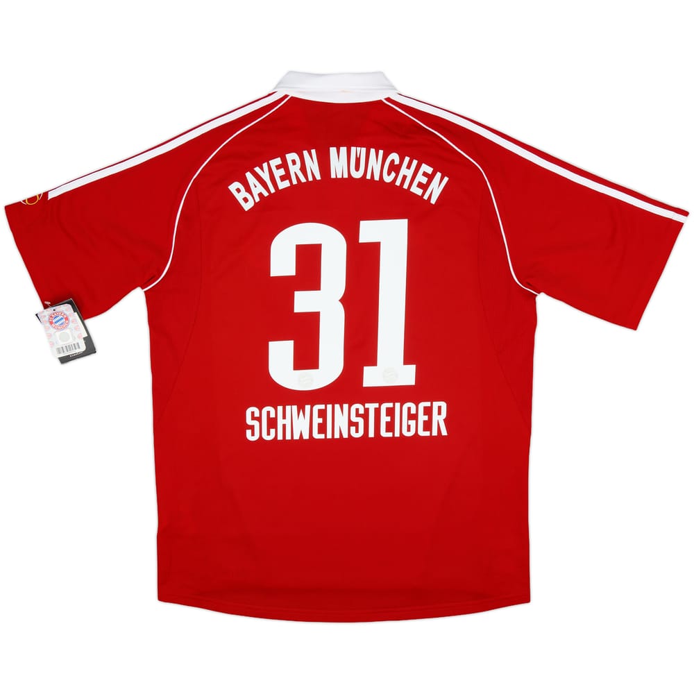 2006-07 Bayern Munich Home Shirt Schweinsteiger #31 (L)
