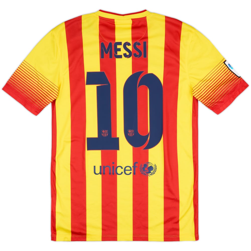 2013-15 Barcelona Away Shirt Messi #10 (S)