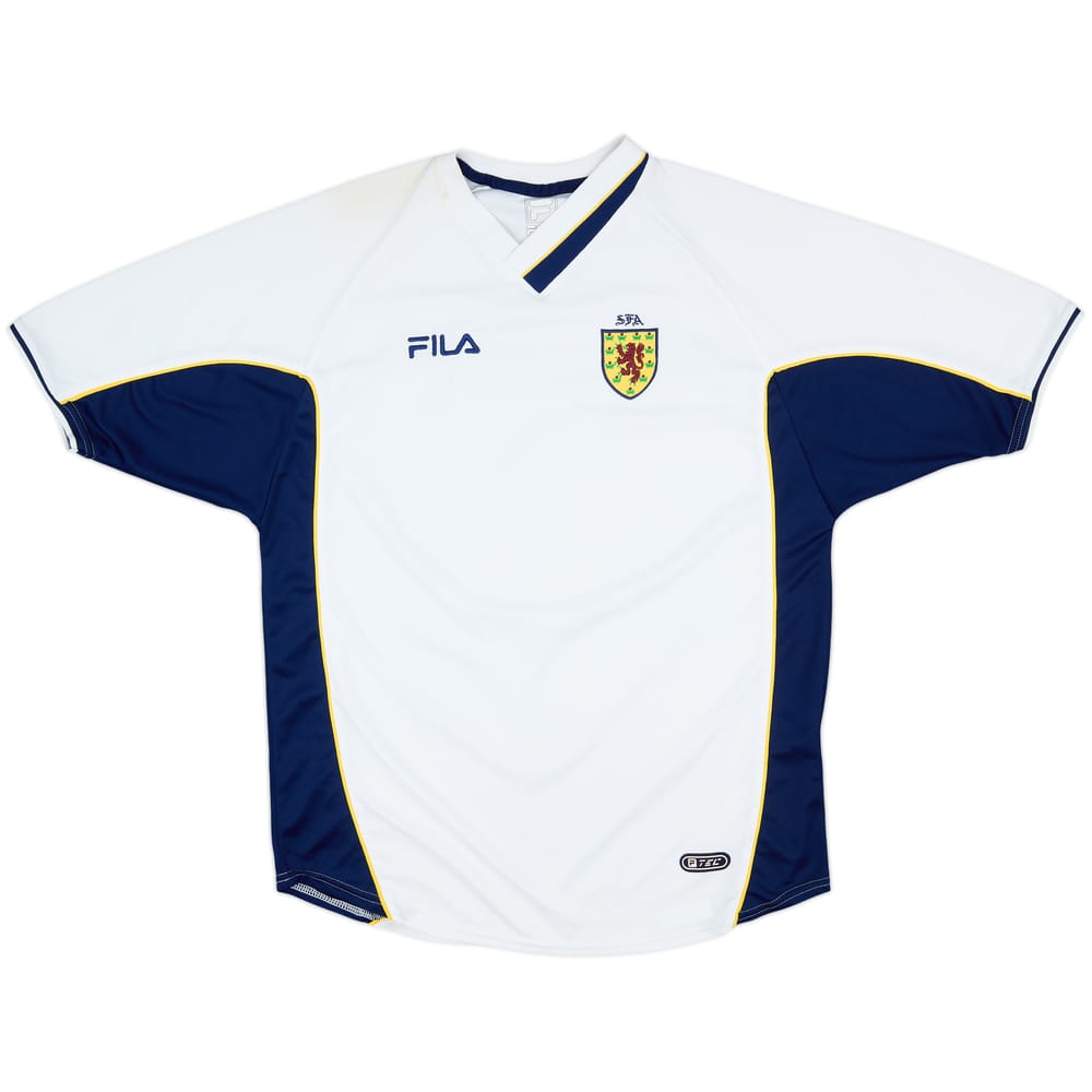 2000-02 Escocia Camiseta Visitante - 8/10 - (L)