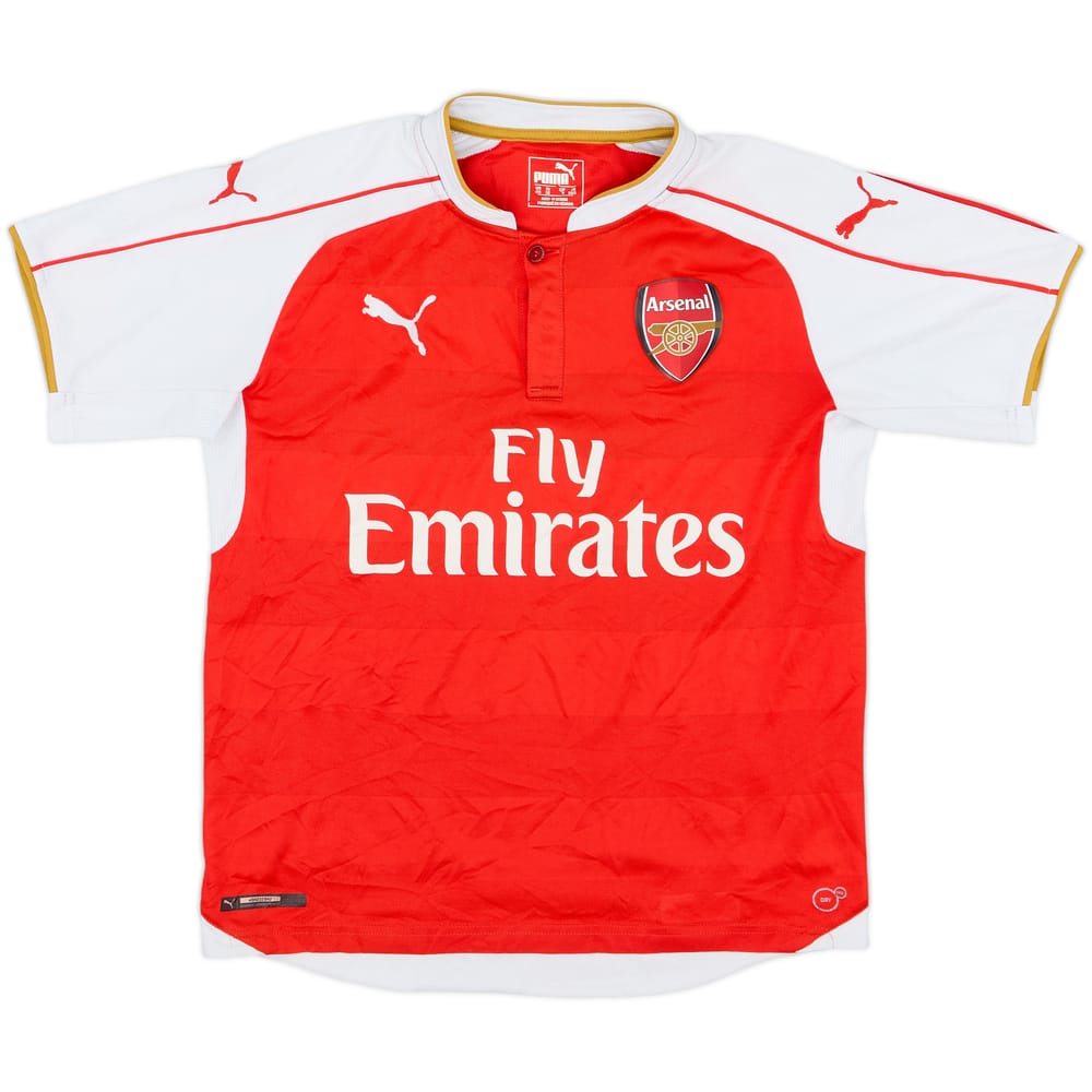 2015-16 Arsenal Home Shirt - 7/10 - (XL.Boys)