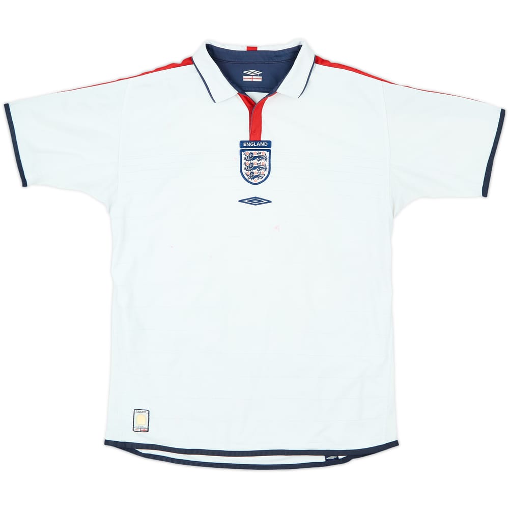 2003-05 England Home Shirt - 5/10 - (L)