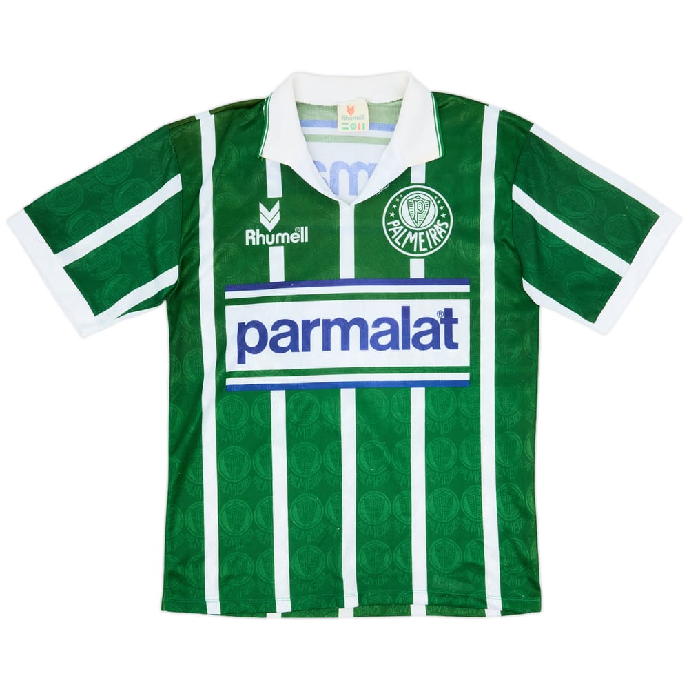 1993-94 Palmeiras Home Shirt #8 - 9/10 - (M/L)