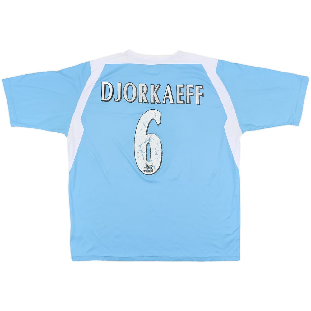 2004-05 Bolton Away Shirt Djorkaeff #6 - 3/10 - (XXL)