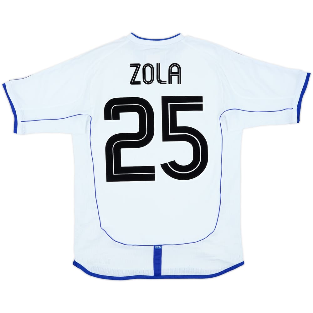 2001-03 Chelsea Away Shirt Zola #25 - 8/10 - (S)