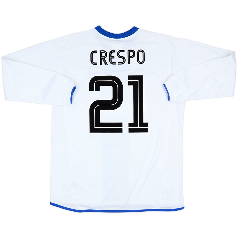2003-05 Chelsea Away L/S Shirt Crespo #21 - 9/10 - (L)