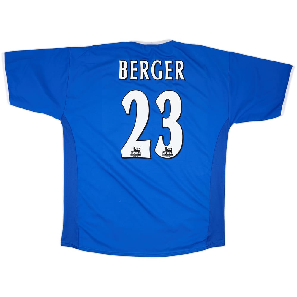2003-05 Portsmouth Home Shirt Berger #23 - 8/10 - (M)