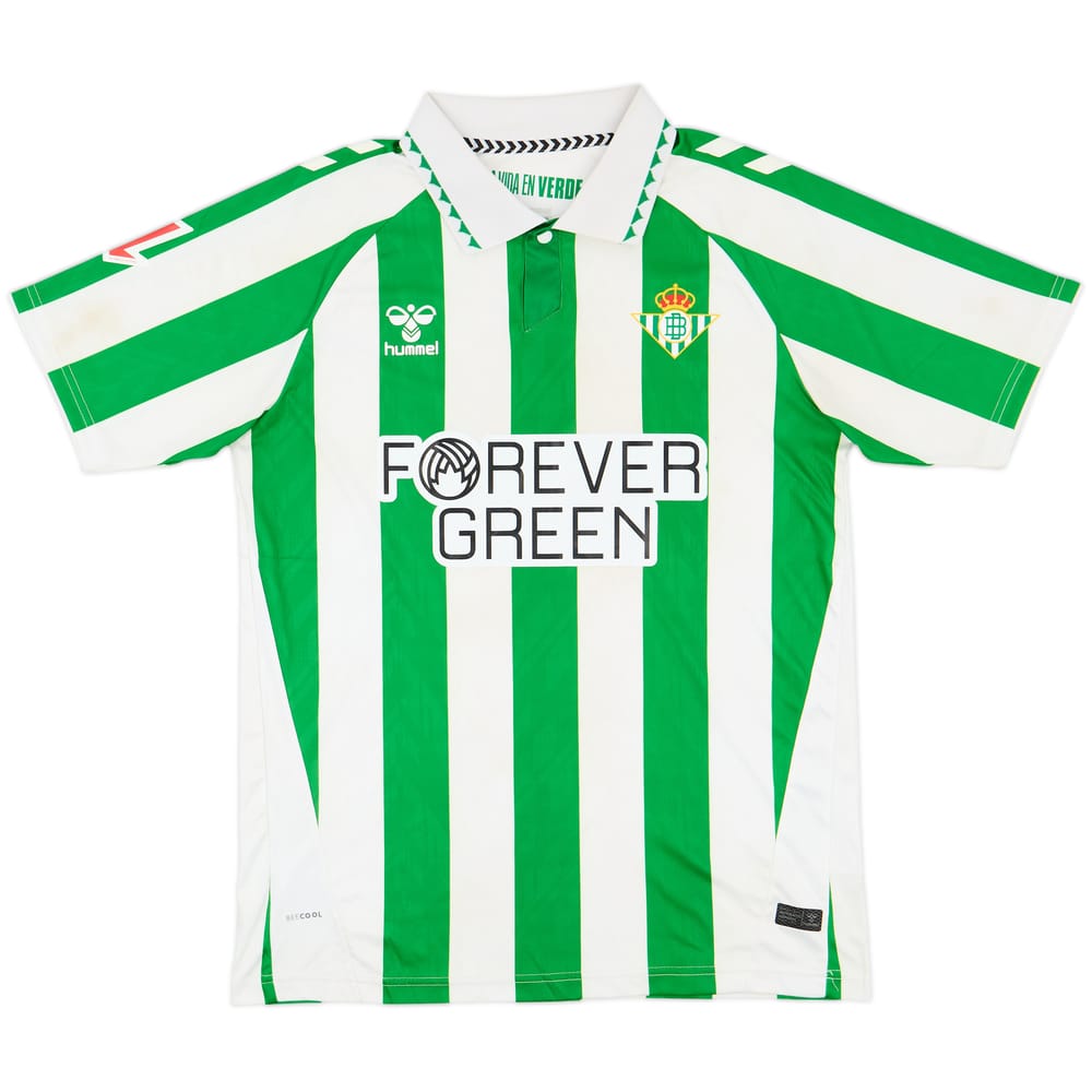 2024-25 Real Betis Preseason Home Shirt - 7/10 - (M)