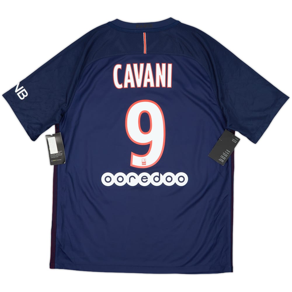 2016-17 Paris Saint-Germain Home Shirt Cavani #9 (L)
