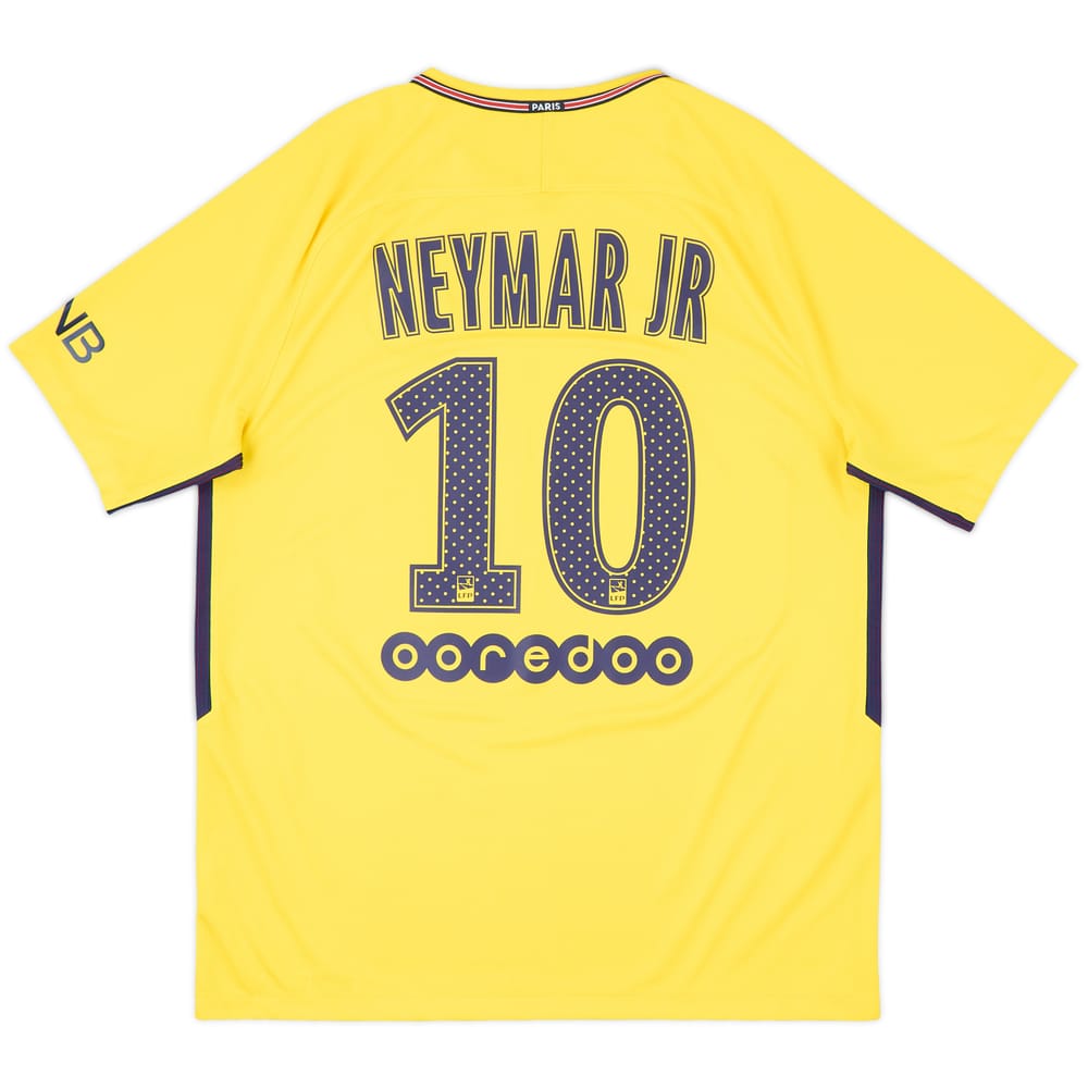 2017-18 Paris Saint-Germain Away Shirt Neymar Jr #10 - 9/10 - (L)