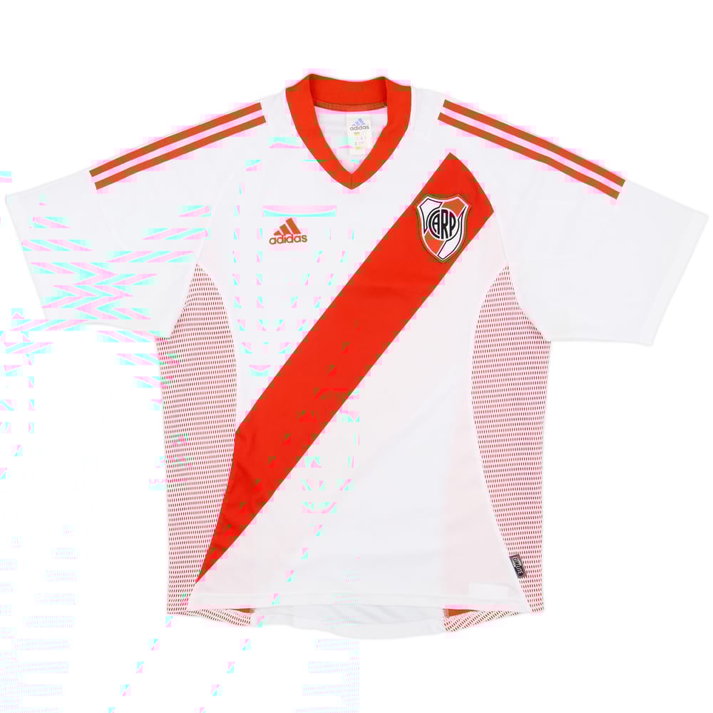 2002-03 River Plate Home Shirt - 9/10 - (L)