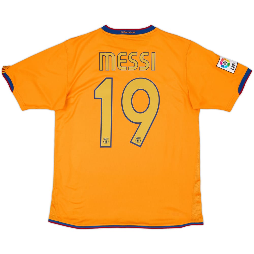 2006-08 Barcelona Away Shirt Messi #19 - 9/10 - (M)