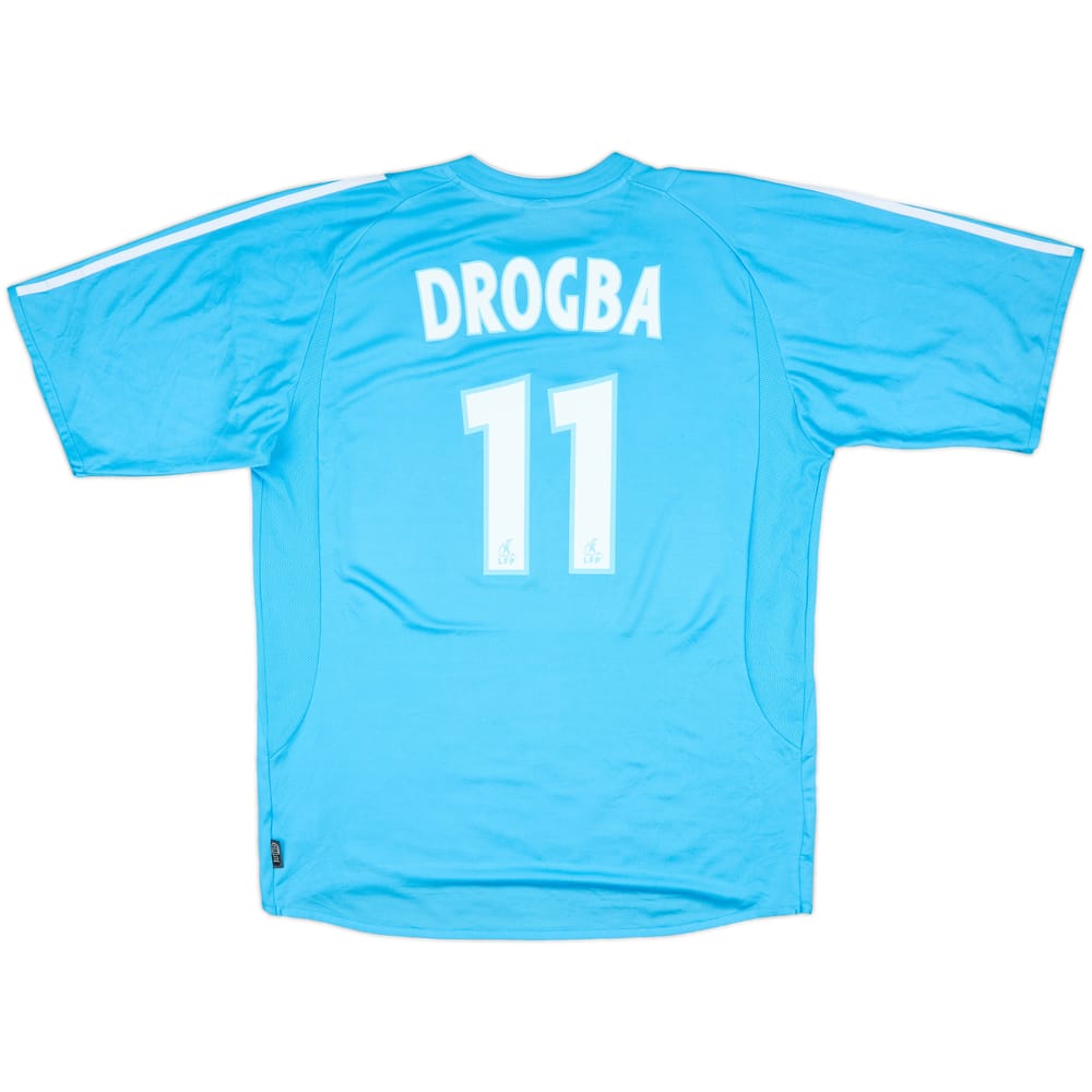 2003-04 Olympique Marseille Away Shirt Drogba #11 - 7/10 - (XL)
