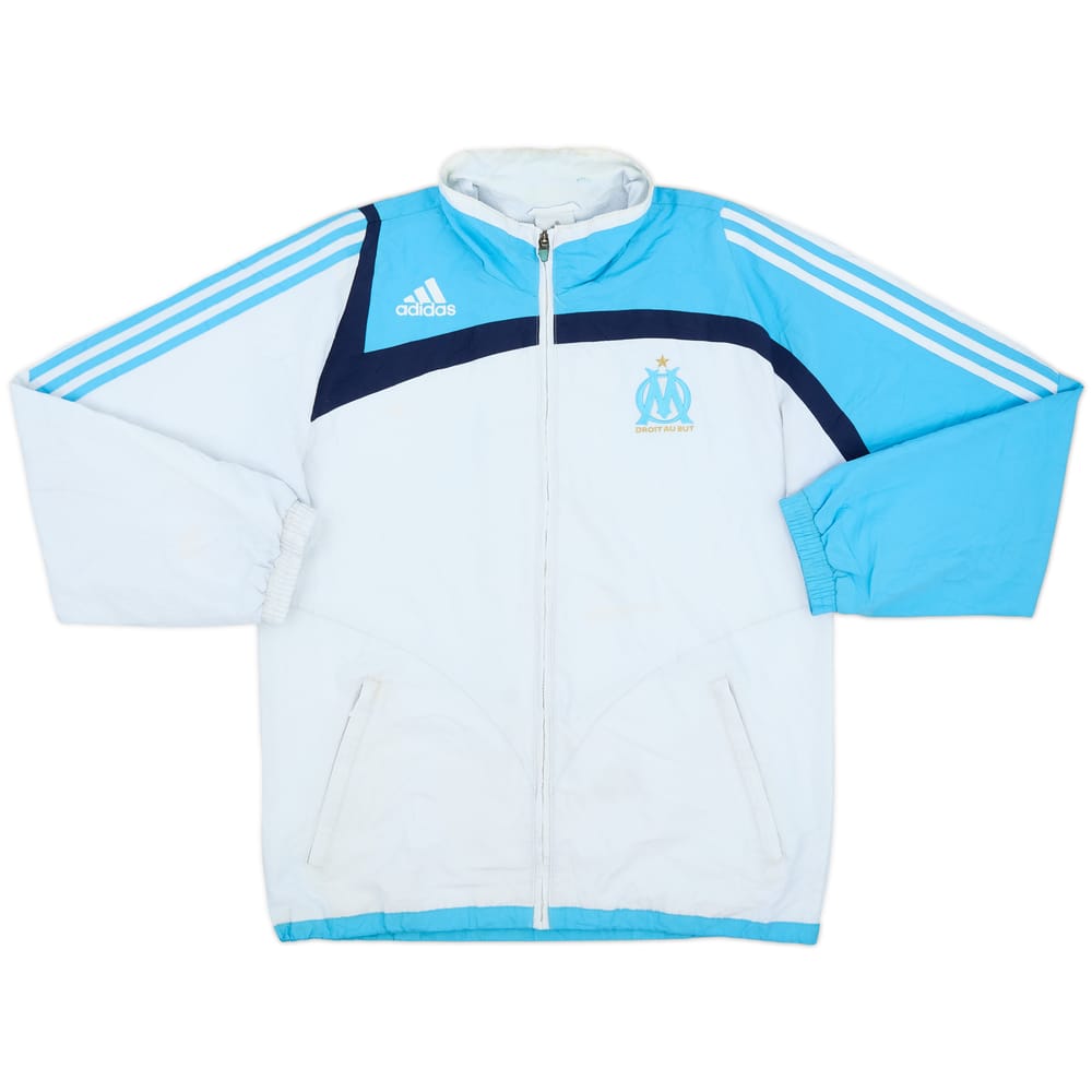 2007-08 Olympique Marseille adidas Track Jacket - 5/10 - (M)