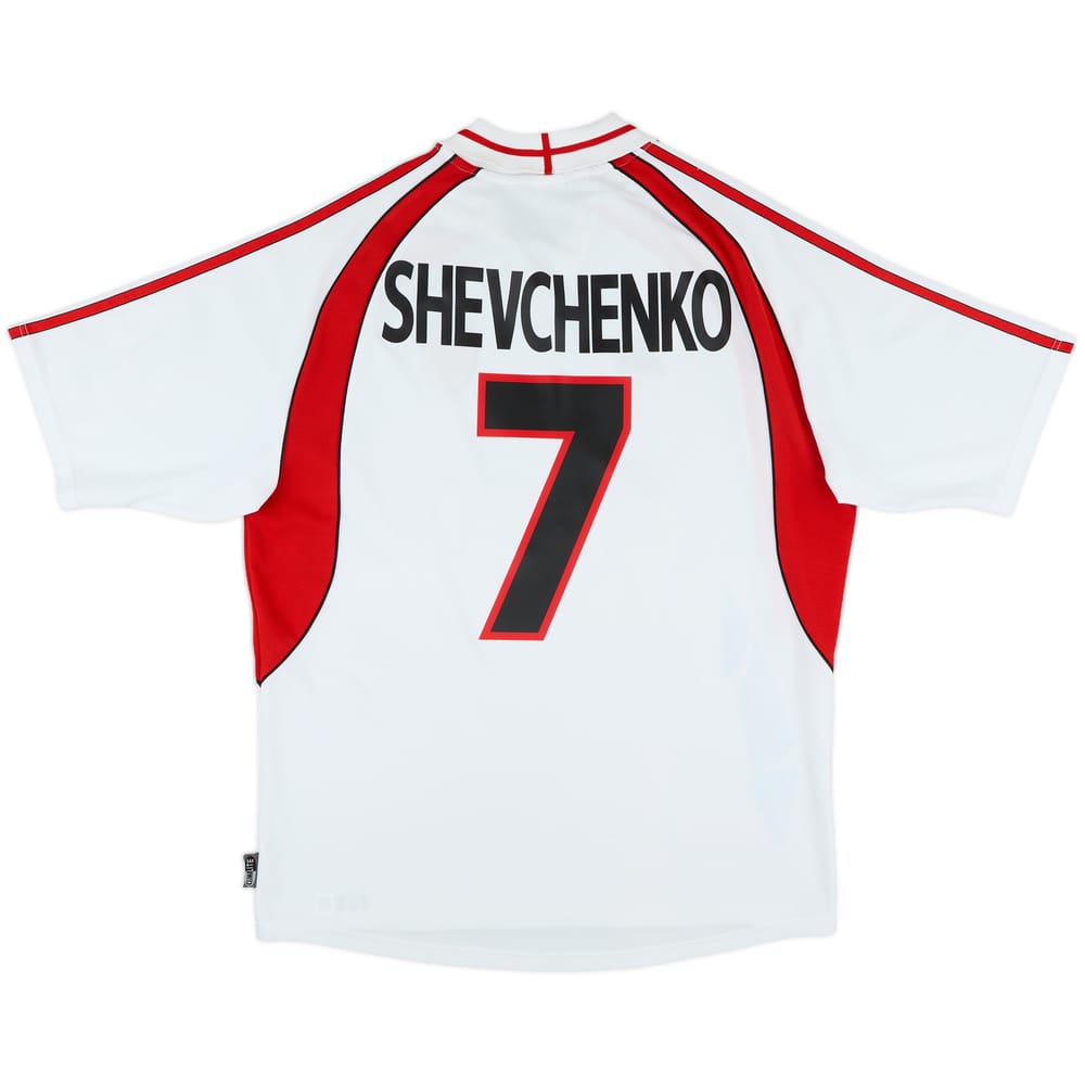 2000-02 AC Milan Away Shirt Shevchenko #7 - 9/10 - (L)