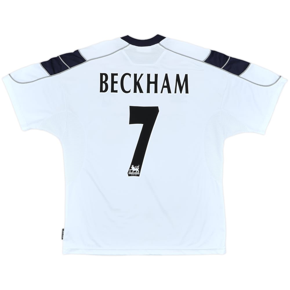 1999-00 Manchester United Third Shirt Beckham #7 - 8/10 - (L)
