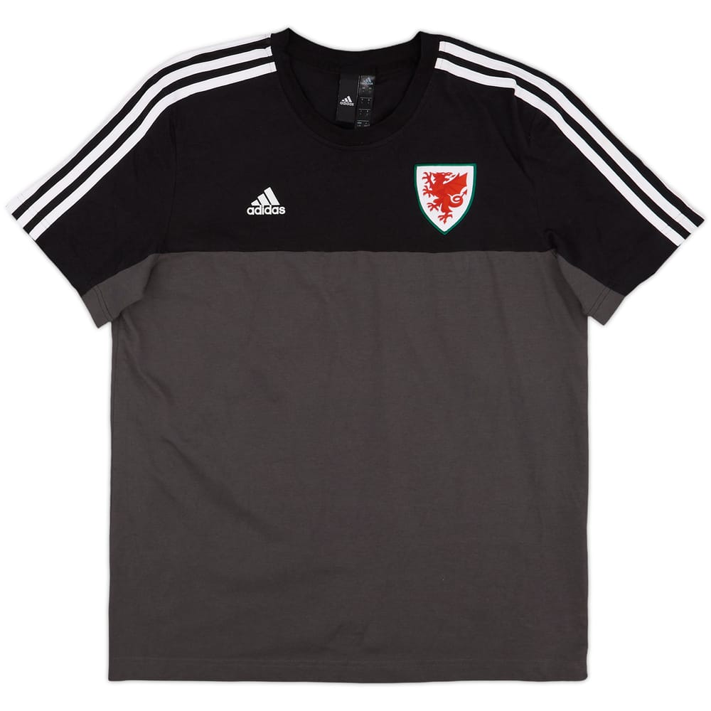 2020-22 Wales adidas Cotton Tee - 10/10 - (L)