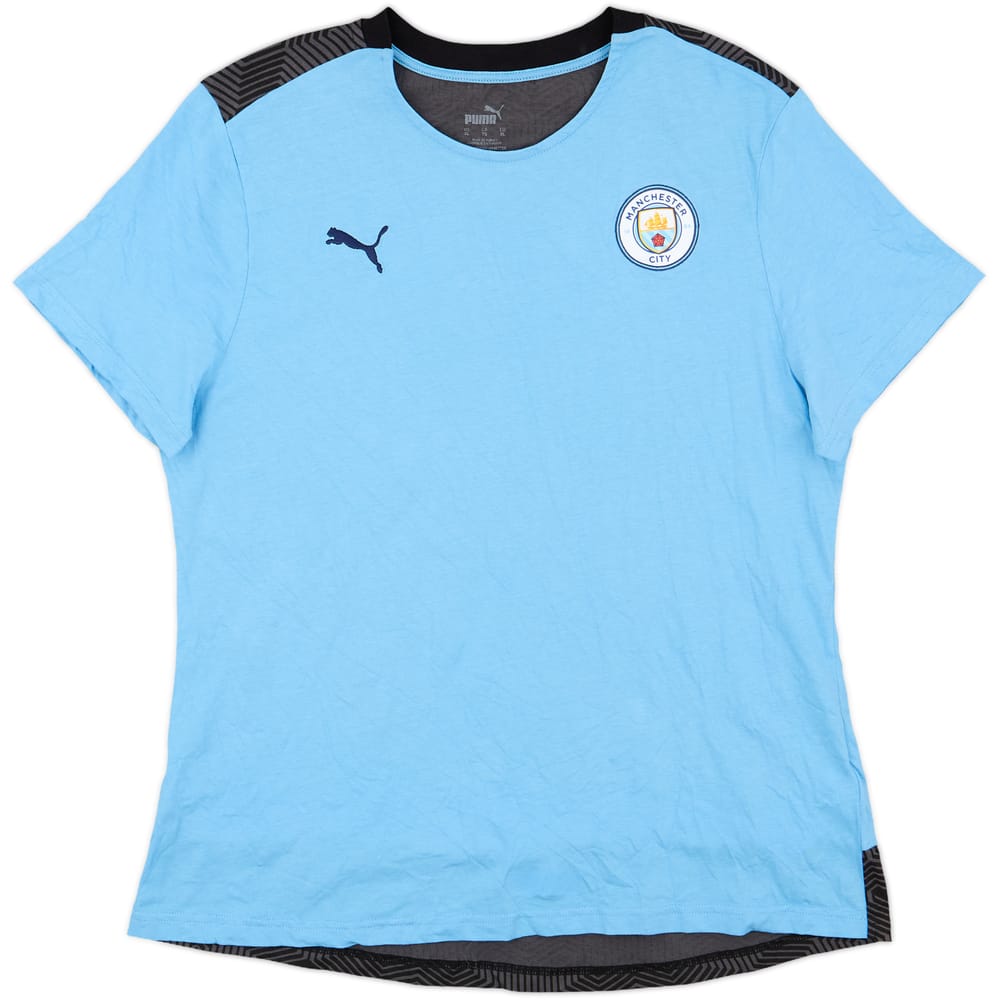 2020-21 Manchester City Puma Training Shirt - 9/10 - (XL.Boys)