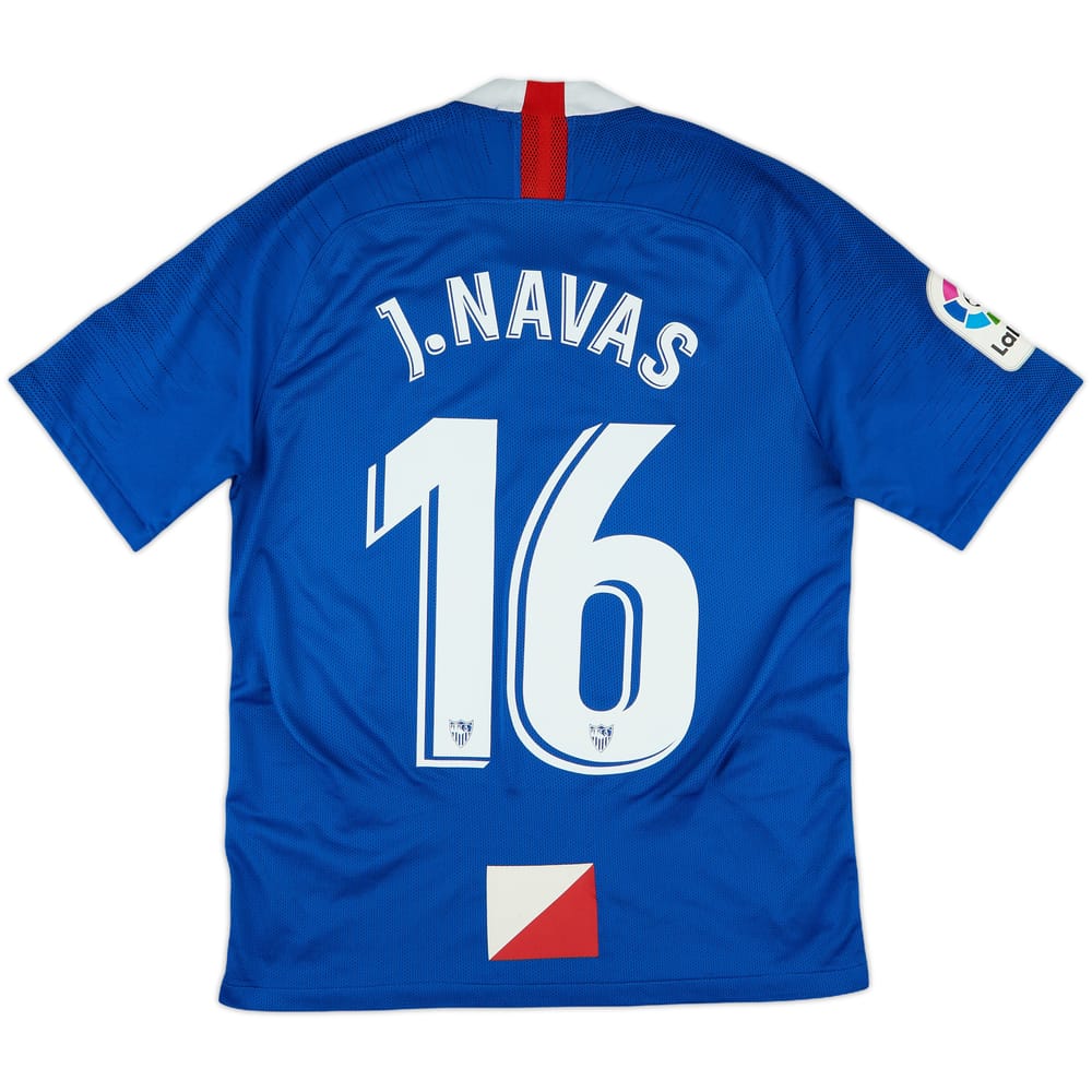 2019-20 Sevilla Third Shirt J.Navas #16 - 8/10 - (M)