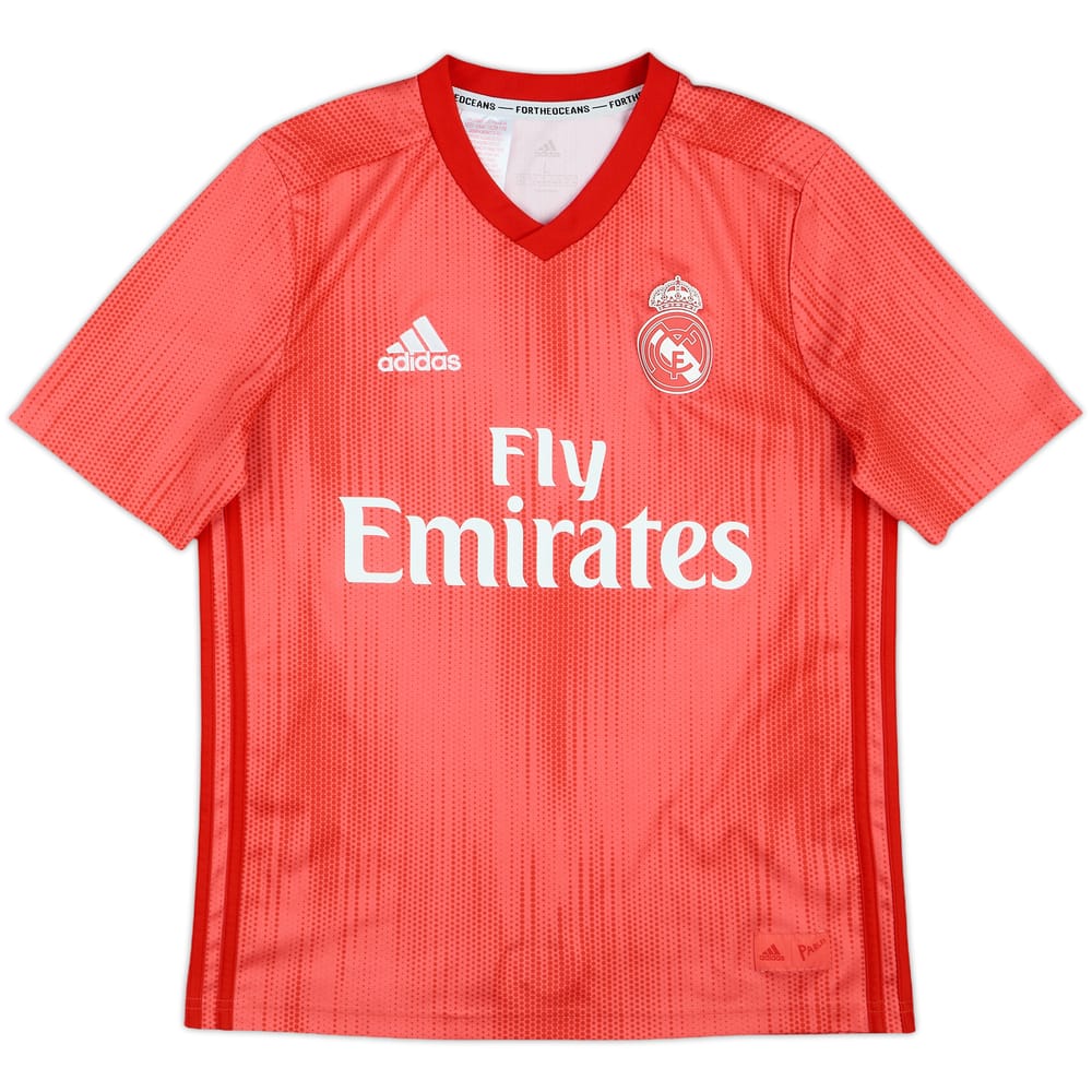 2018-19 Real Madrid Third Shirt - 8/10 - (L.Boys)