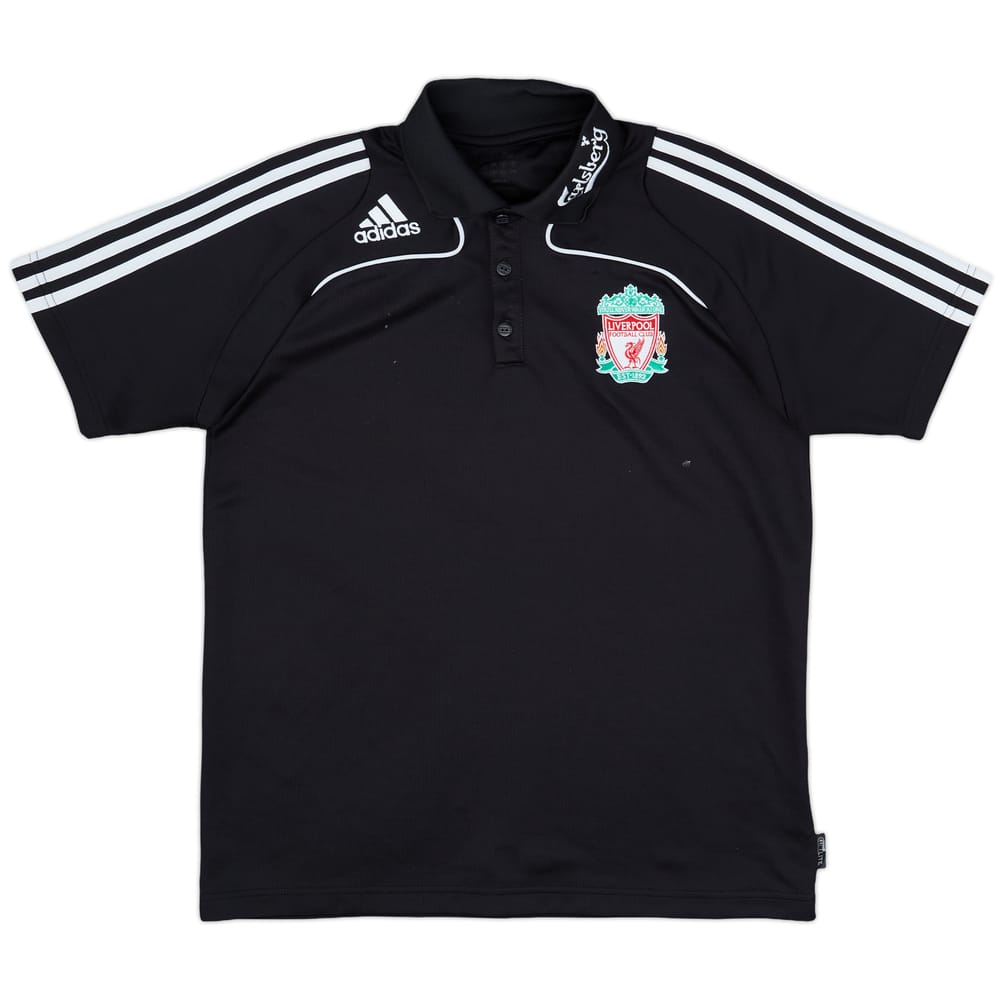 2008-09 Liverpool adidas Polo Shirt - 8/10 - (S)