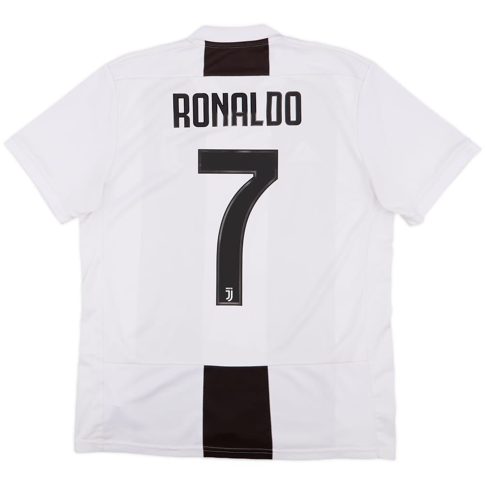 2018-19 Juventus Home Shirt Ronaldo #7 - 6/10 - (M)