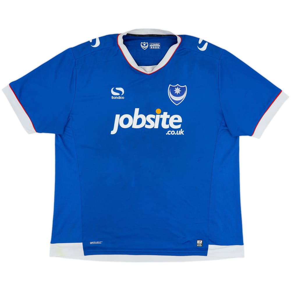 2016-17 Portsmouth Home Shirt - 5/10 - (XXL)