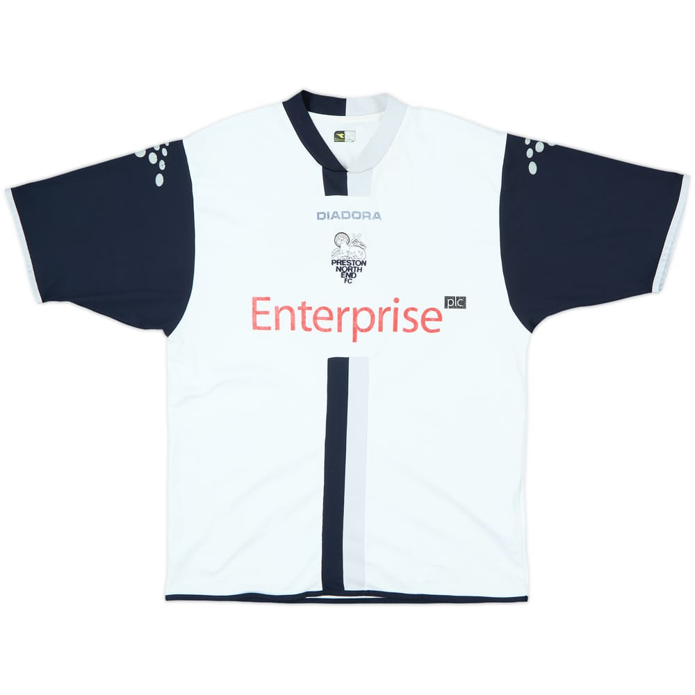 2006-07 Preston North End Home Shirt - 6/10 - (L)