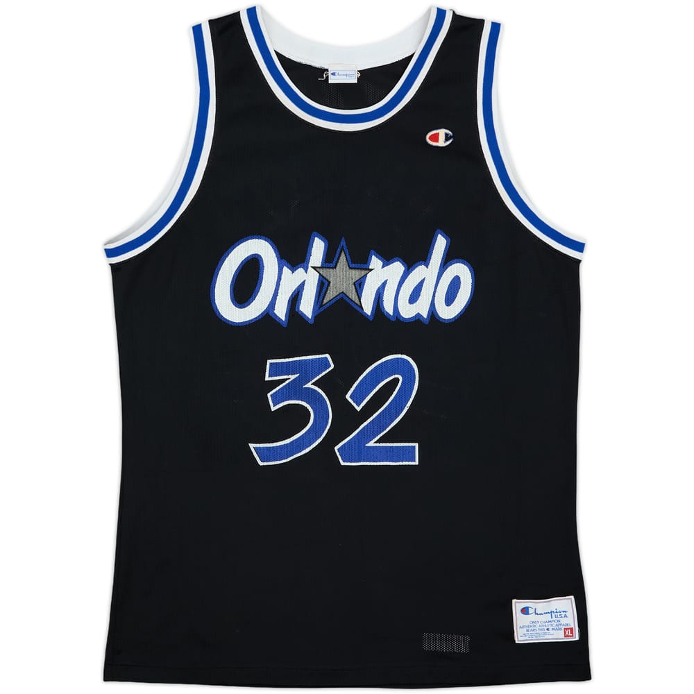 1992-94 Orlando Magic O'Neal #32 Champion Away Jersey - 5/10 - (XL)