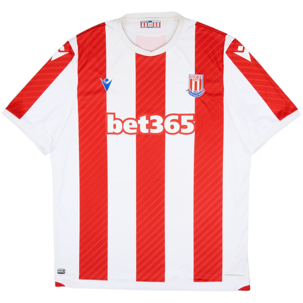 2021-22 Stoke City Home Shirt - 7/10 - (4XL)