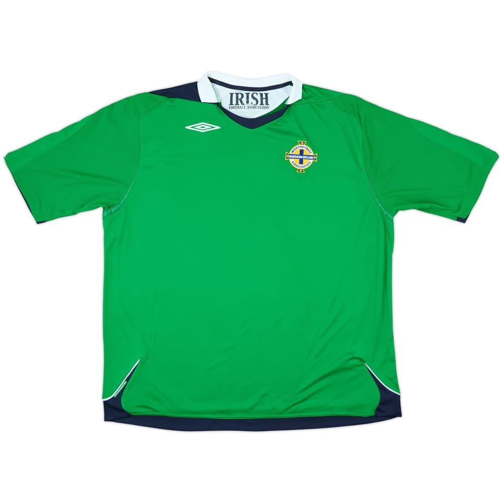 2006-08 Northern Ireland Home Shirt - 8/10 - (3XL)