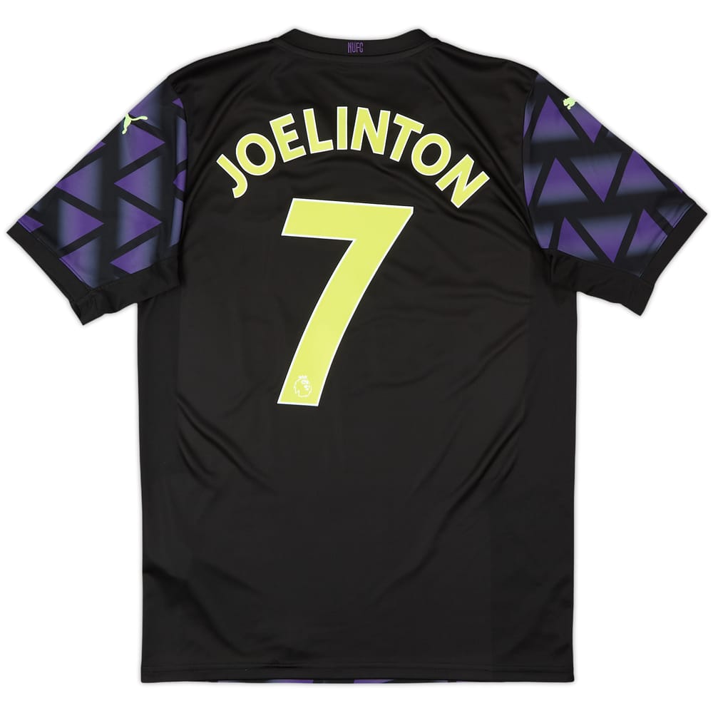 2020-21 Newcastle Third Shirt Joelinton #7 - 9/10 - (M)