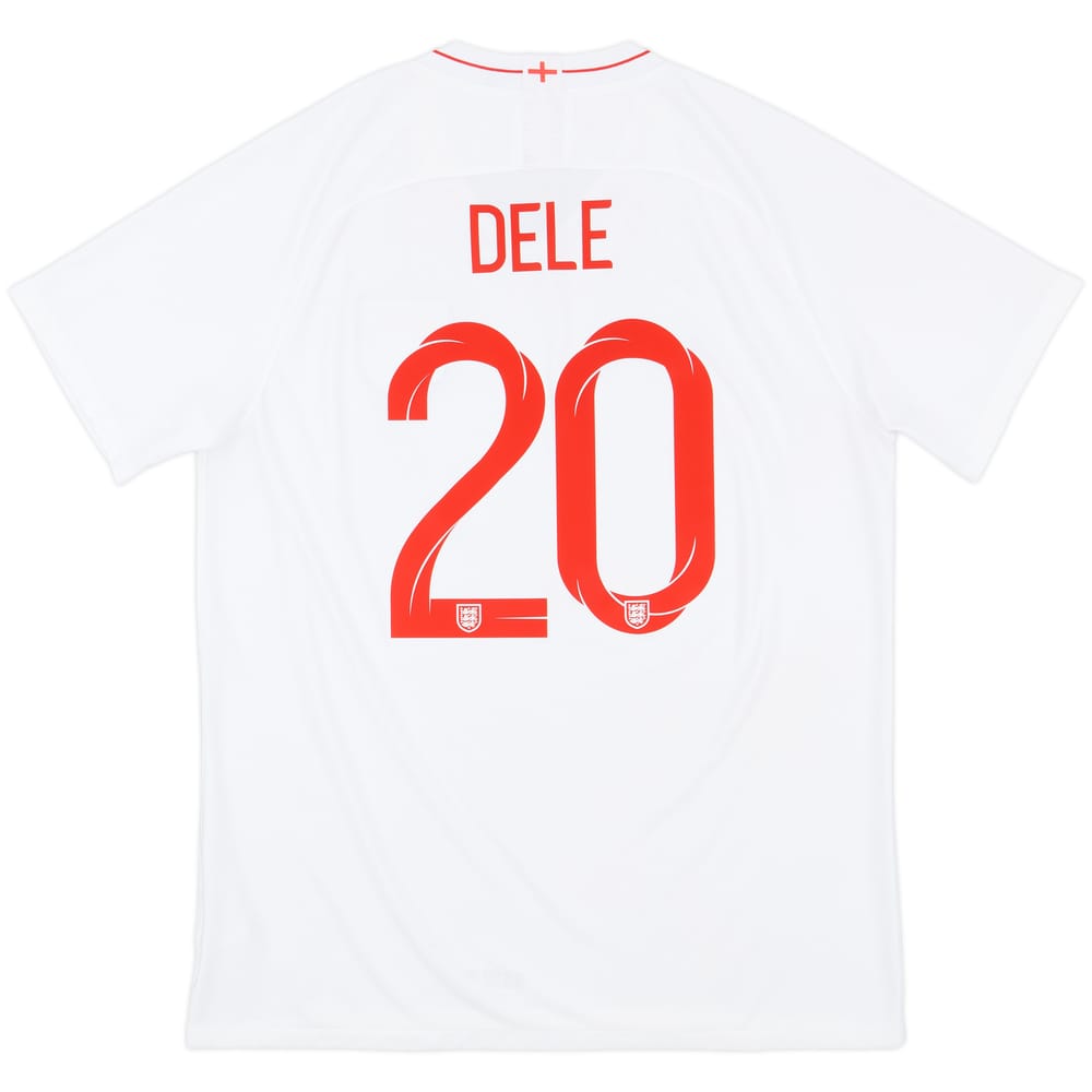 2018-19 England Home Shirt Dele #20 - 8/10 - (XL)