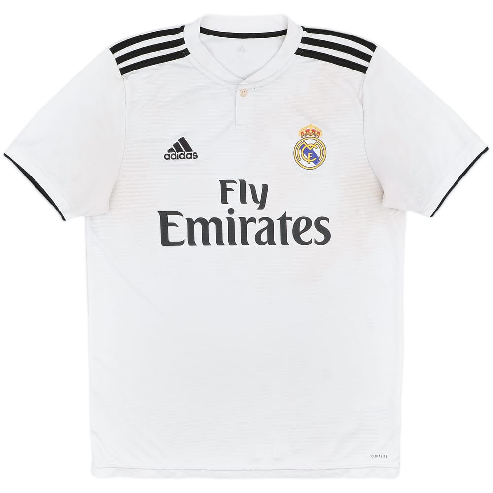 2018-19 Real Madrid Home Shirt - 4/10 - (M)