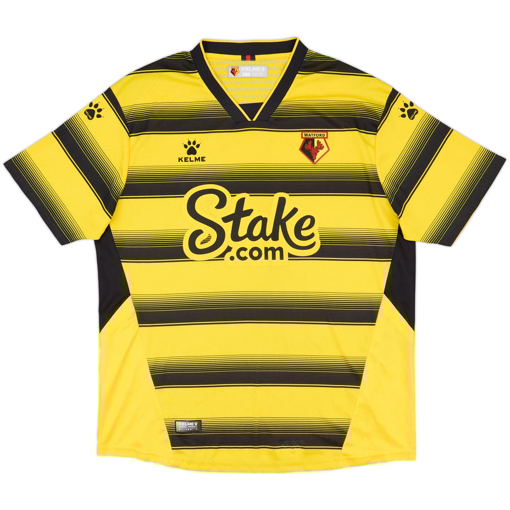 2021-22 Watford Home Shirt - 6/10 - (XL)