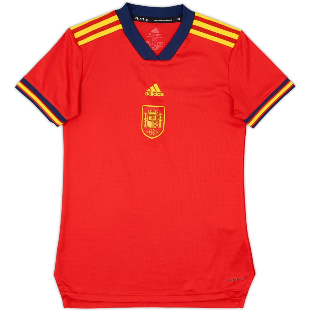 2022-23 Spain Home Shirt - 8/10 - (Women's XS)