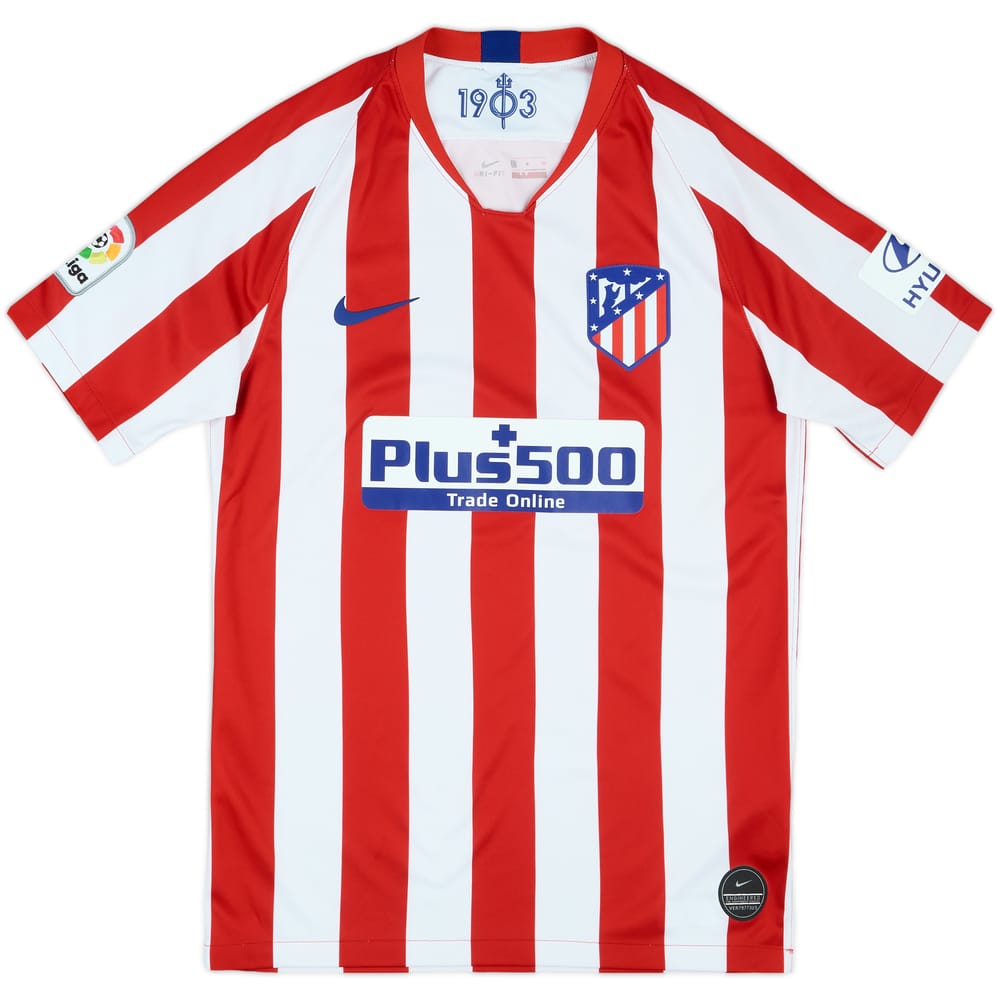 2019-20 Atletico Madrid Home Shirt - 8/10 - (S)