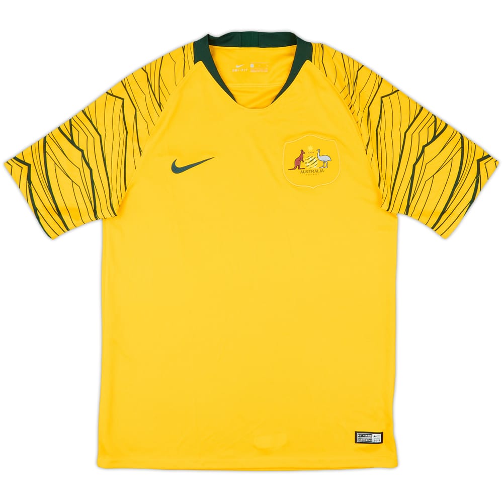 2018-20 Australia Home Shirt - 8/10 - (M)