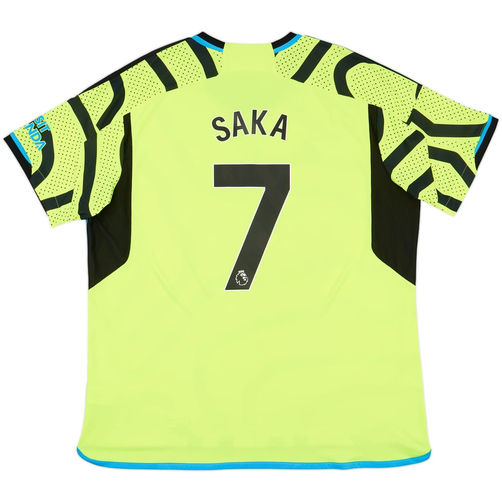 2023-24 Arsenal Away Shirt Saka #7 - 9/10 - (XXL)