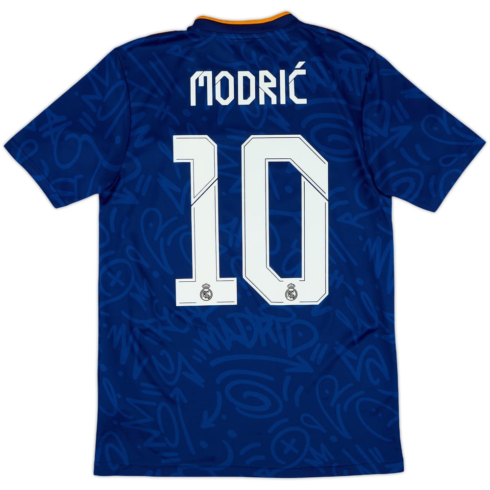 2021-22 Real Madrid Away Shirt Modric #10 - 9/10 - (S)