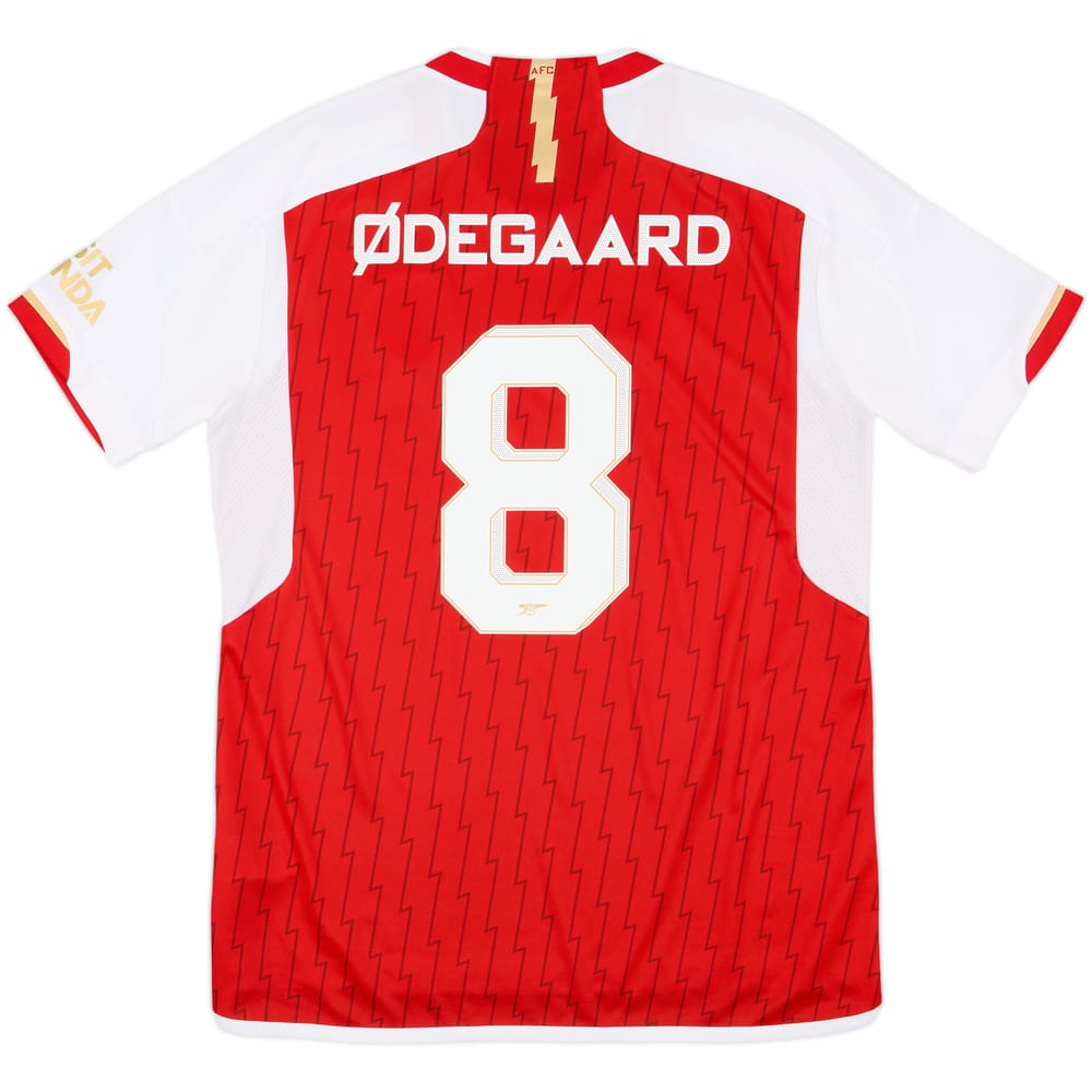 2023-24 Arsenal Home Shirt Odegaard #8 - 9/10 - (L)