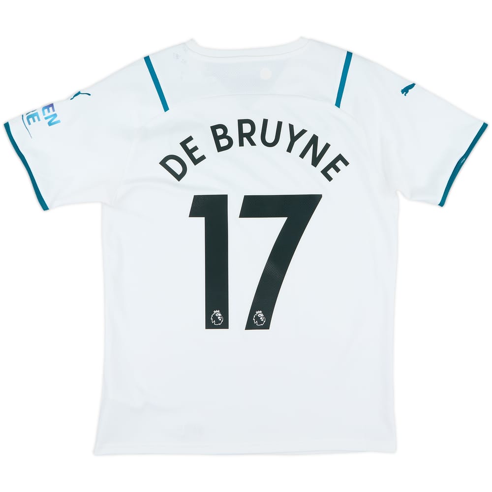 2021-22 Manchester City Away Shirt De Bruyne #17 - 7/10 - (M)