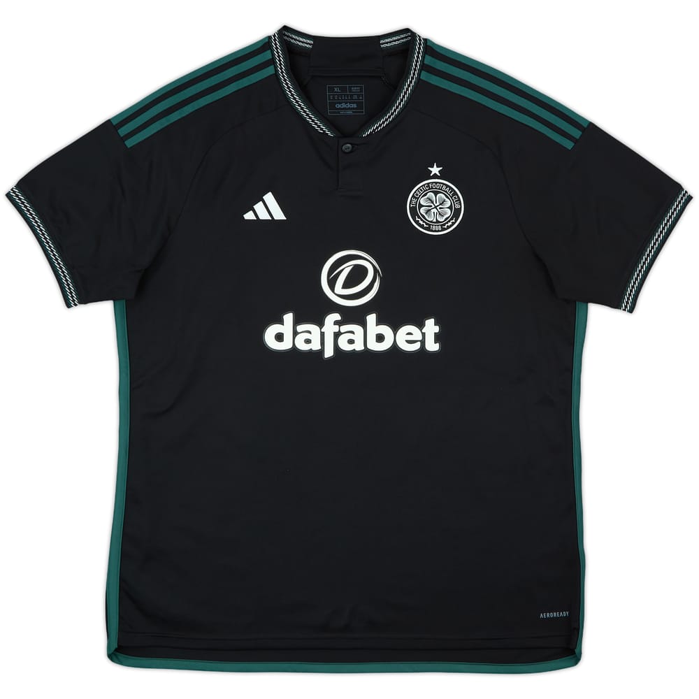 2023-24 Celtic Away Shirt - 8/10 - (XL)