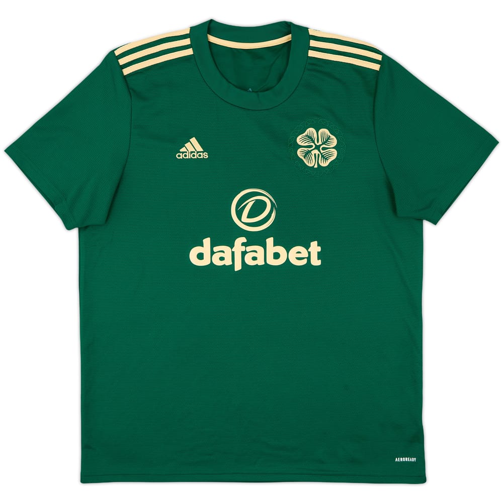 2021-22 Celtic Away Shirt - 9/10 - (XL)
